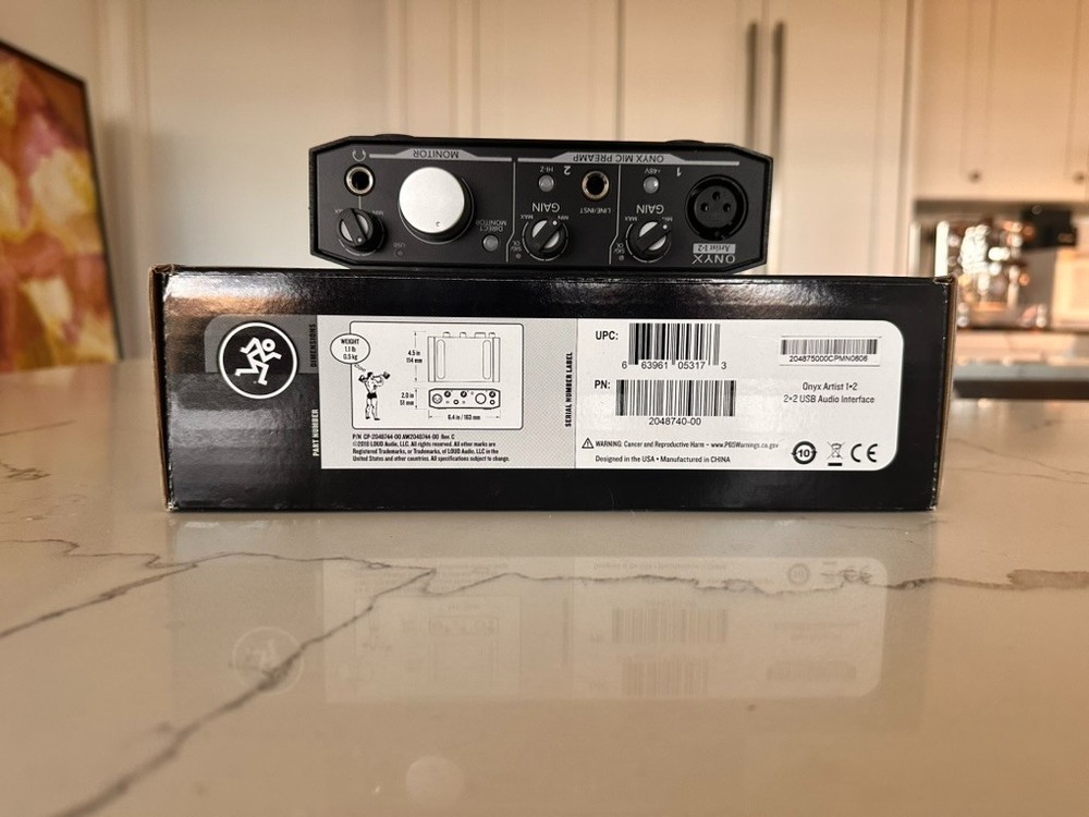 Mackie Onyx Artist 1-2 USB Audio Interface