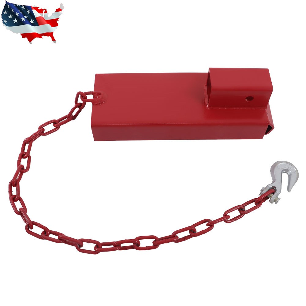 Hitch Receiver Forklift Trailers Towing Adapter 2" Pallet Forks Attachment