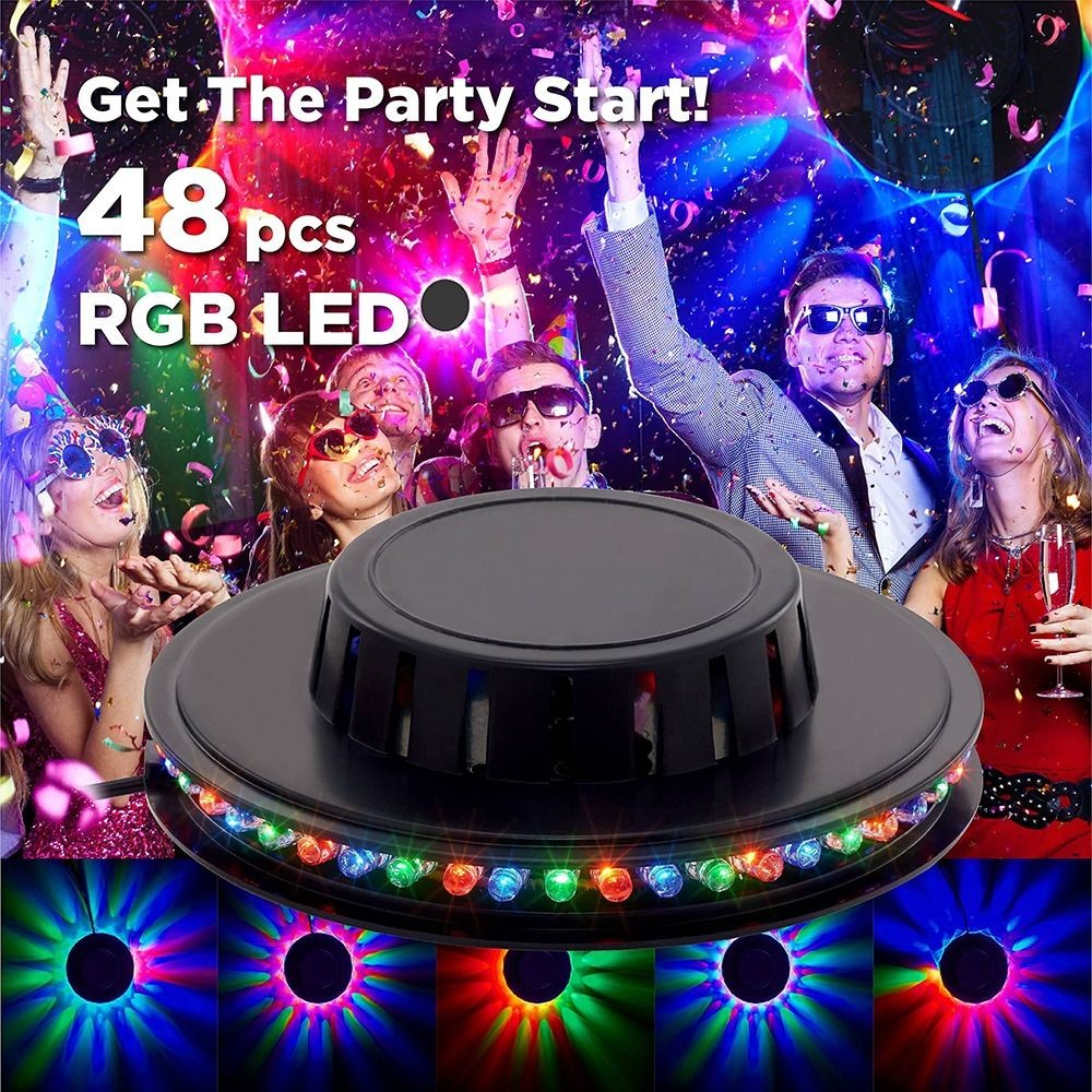 Flashing Light Stage Light Rotating Design LED Rotating Light  Bar Party