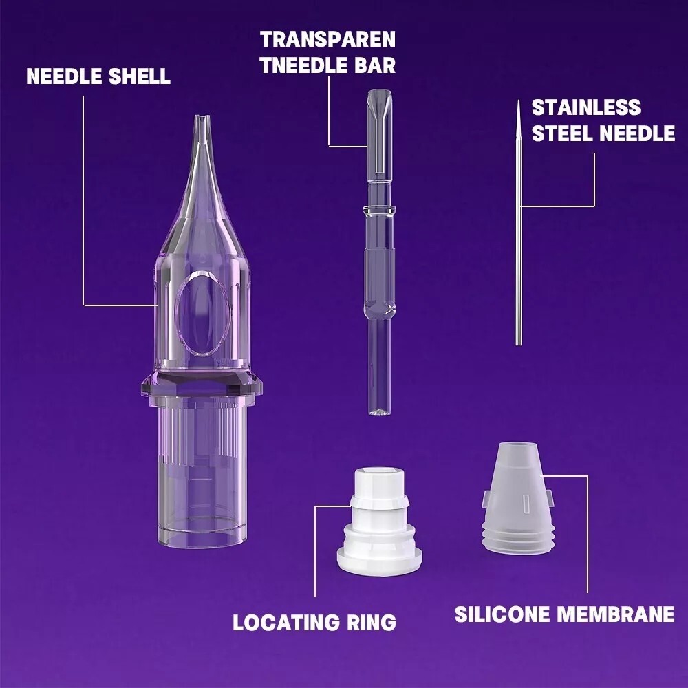 Tattoo Complete Kit Wireless Machine Adjustable Stroke Rotary Pen with Needles