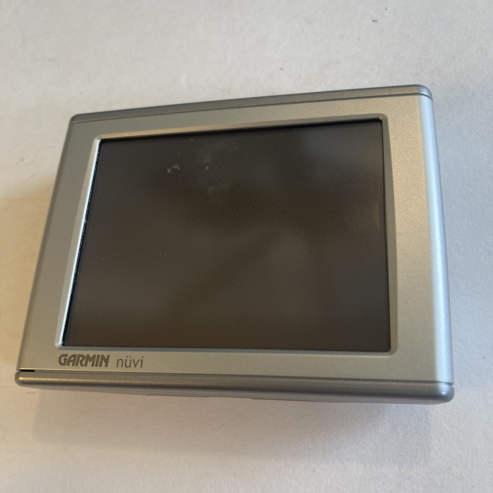 Garmin Nuvi GPS Unit 350 Leather Case, Power Cord Working. Bundle