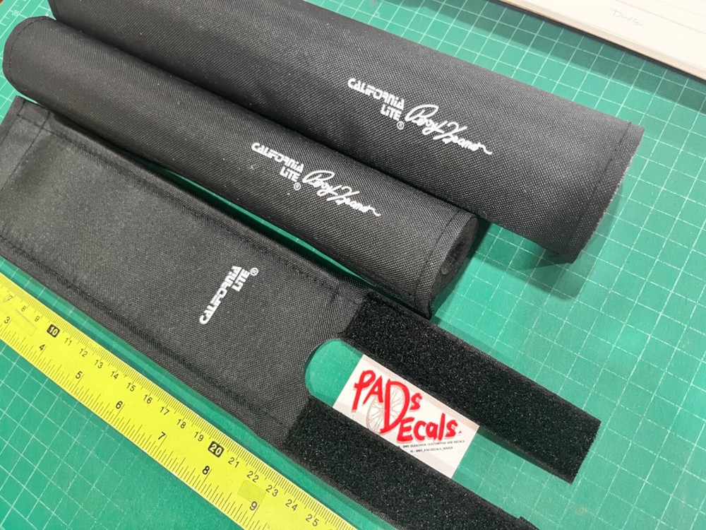 California lite bmx pad padset black