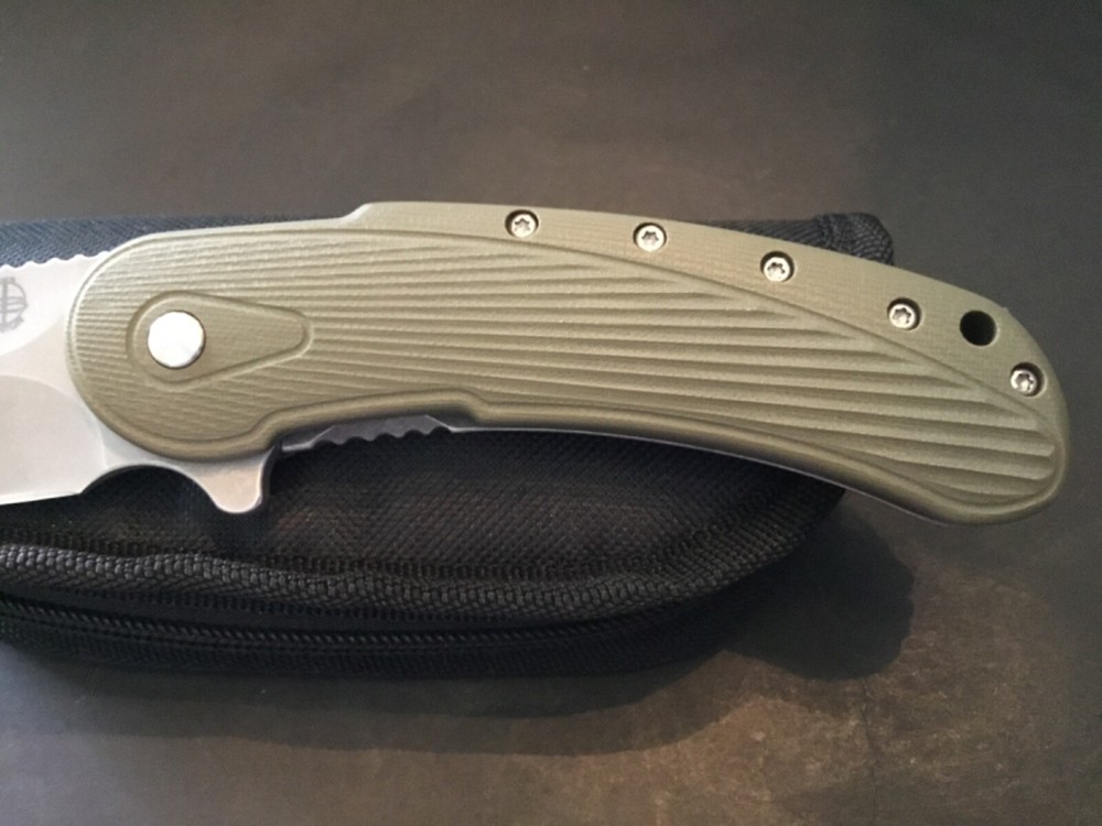 Custom Todd Begg Field Grade Bodega Flipper Folder Folding Knife