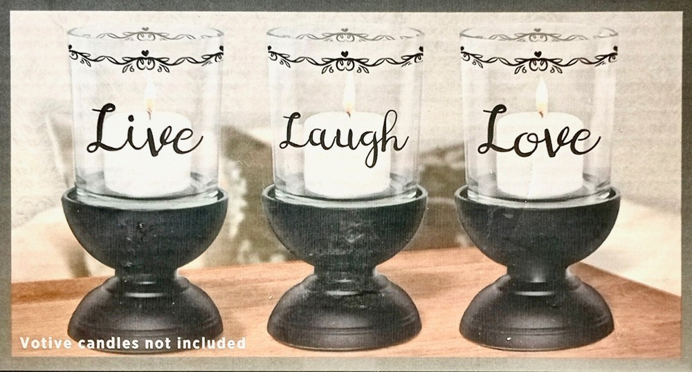 True Living Essentials 6 Piece Votive Candle Holder (Pre-owned)
