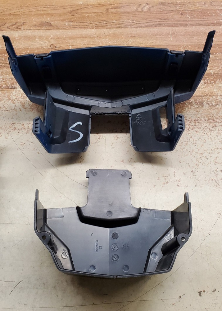 Quantum Q6 Edge Power Wheelchair Front & Back Shrouds Blue