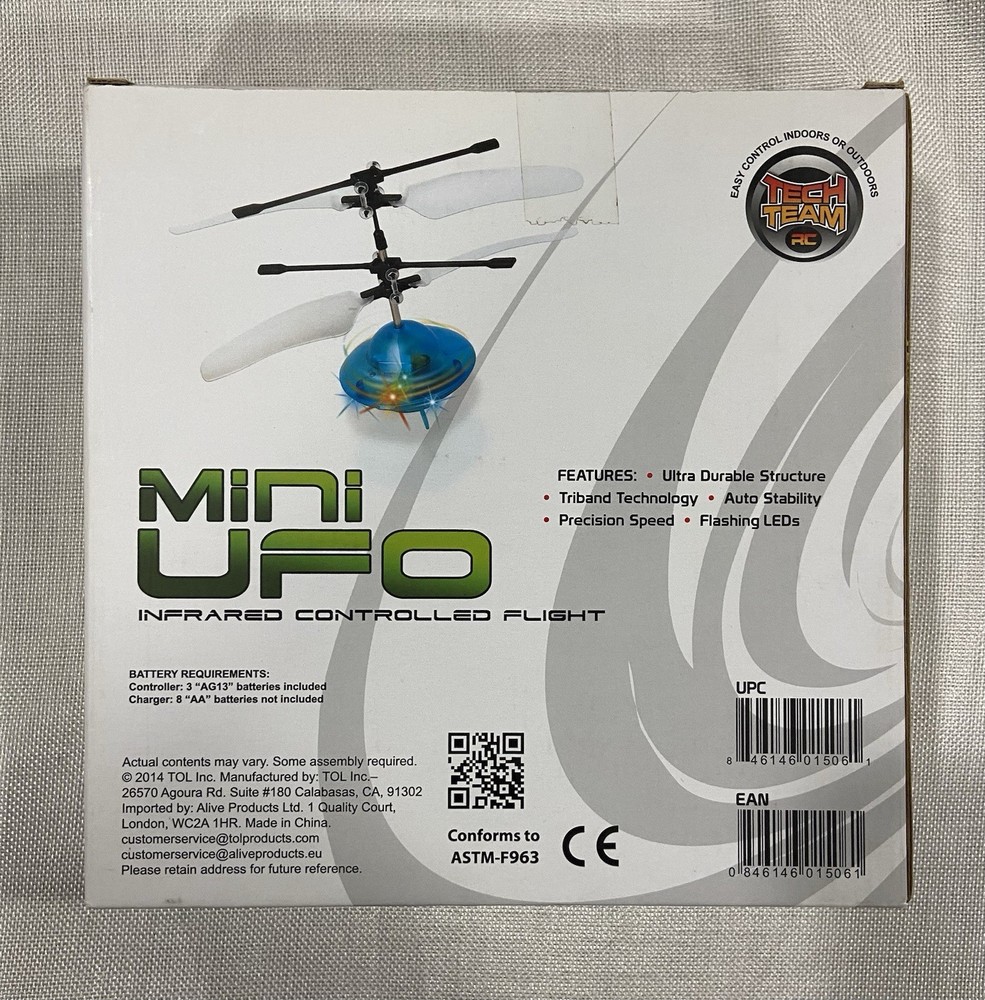 Mini UFO Infrared Channel Remote Control Helicopter