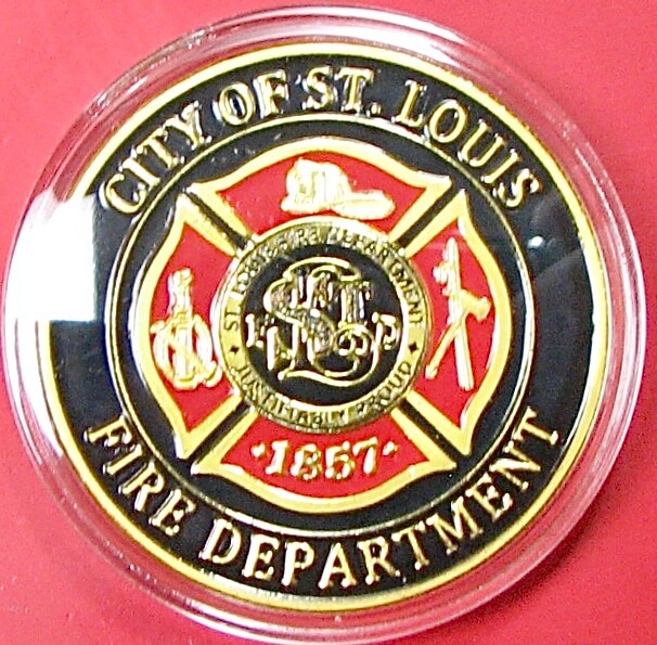 St Louis, MO Fire Dept. Challenge, Souvenir. CT30c.