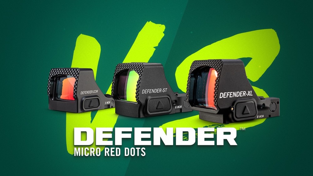 Vortex Optics Defender-XL Micro Waterproof 8 MOA Red Dot Sight with Free CD Hat