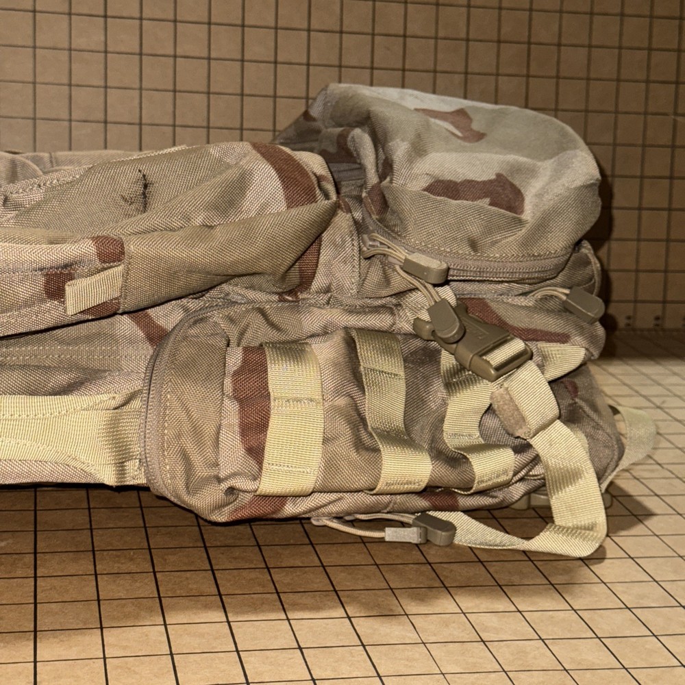 CAMELBAK Old School Backpac Army Hydration Pack With Bladder Camo SEE PHOTOS