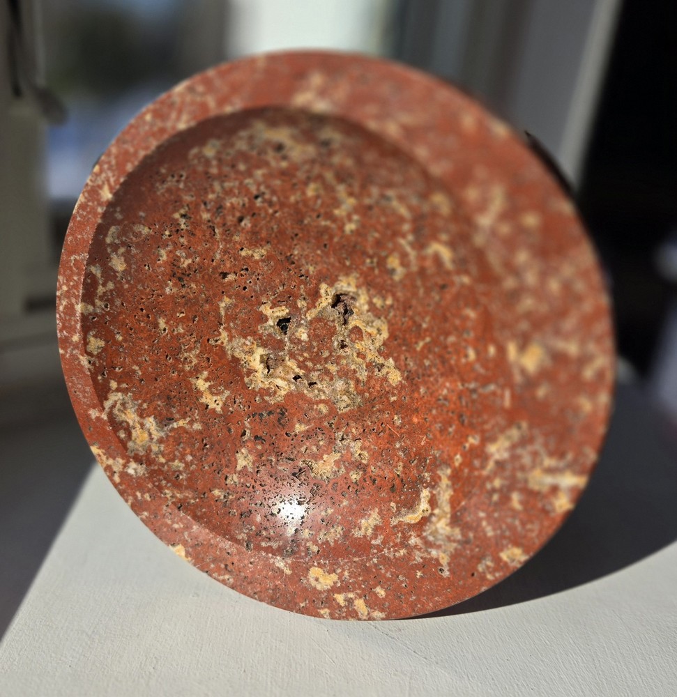 Round Jasper Decoratve Dish