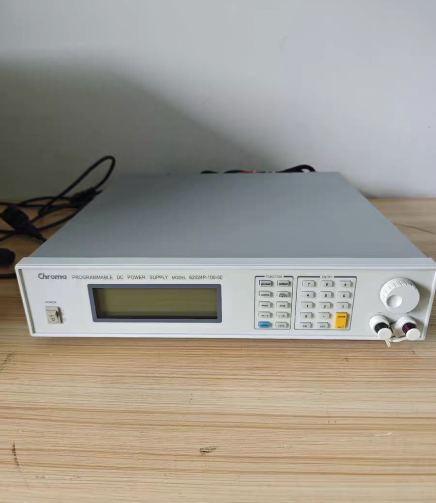 Chroma 2400W Programmable DC Power Supply 62024P-100-50