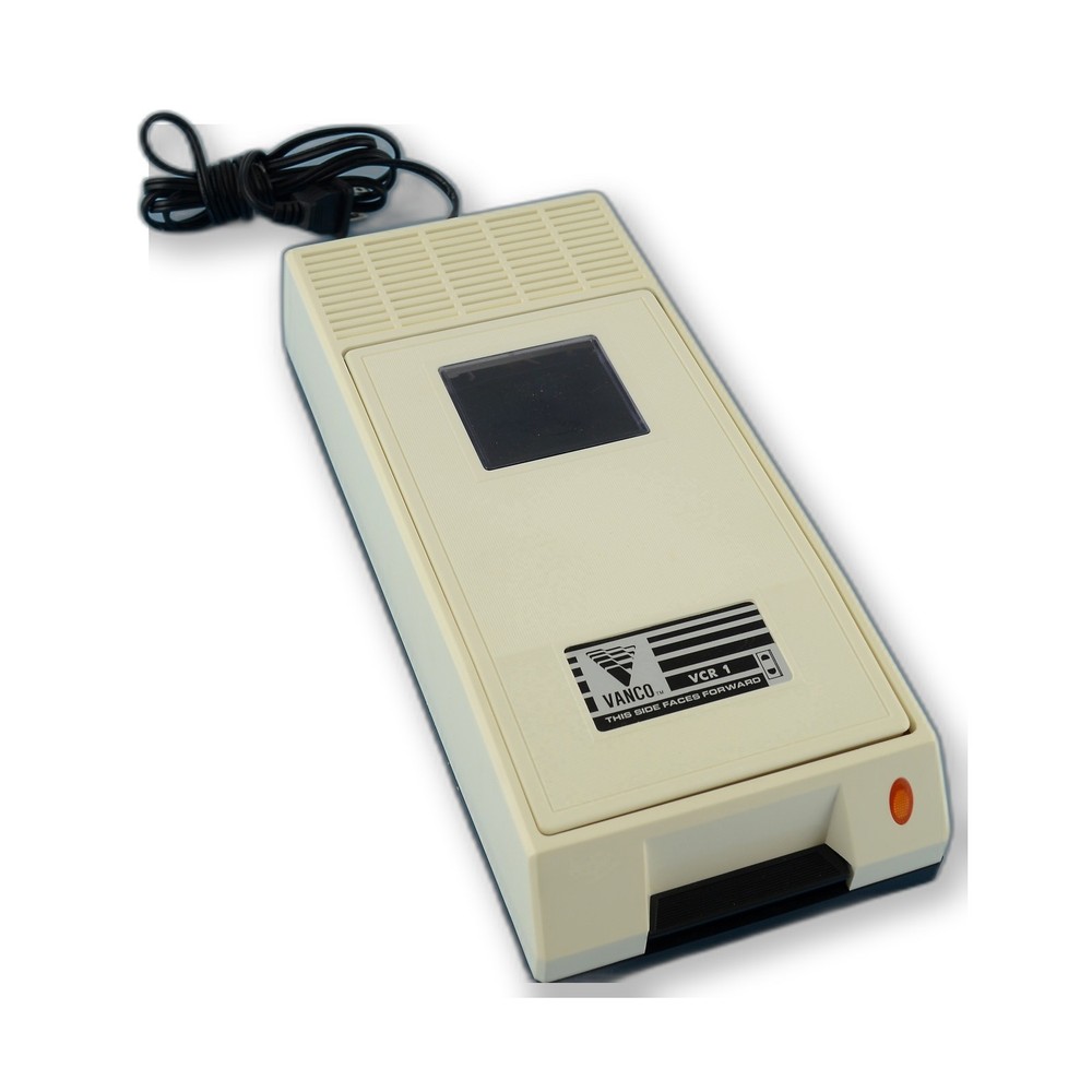 Vanco Automatic Video Cassette Rewinder NOS Tested Working w/ Box Instructions