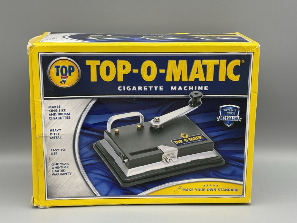 Top-O-Matic Cigarette Making Machine Inserts W/Box King Size & 100mm Cigarettes