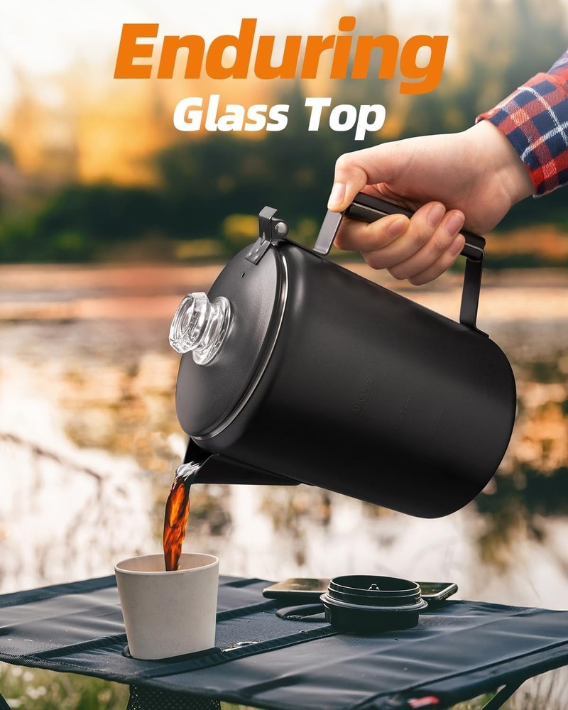 Classic Transparent Glass Knob Replacement for Percolators - Durable & Reliable