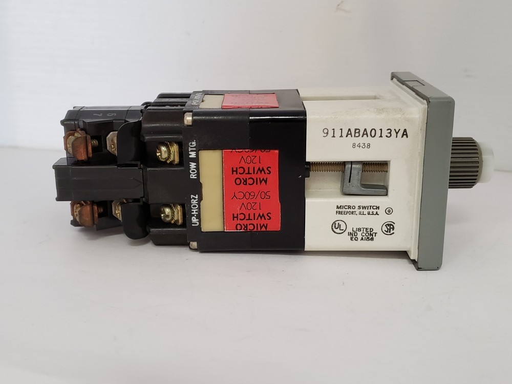 HONEYWELL 911ABA013YA MICRO SWITCH 120V 50/60CY NNB
