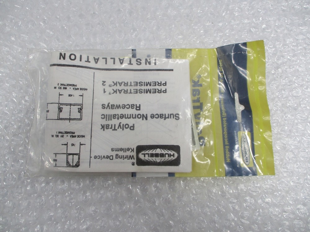 POLYTRAK KP8 RECEPTACLE FACE PLATE NSMP