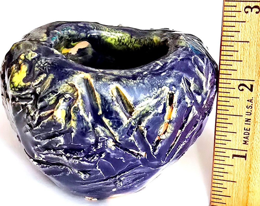 Unusual Crafted Pottery Mini Planter