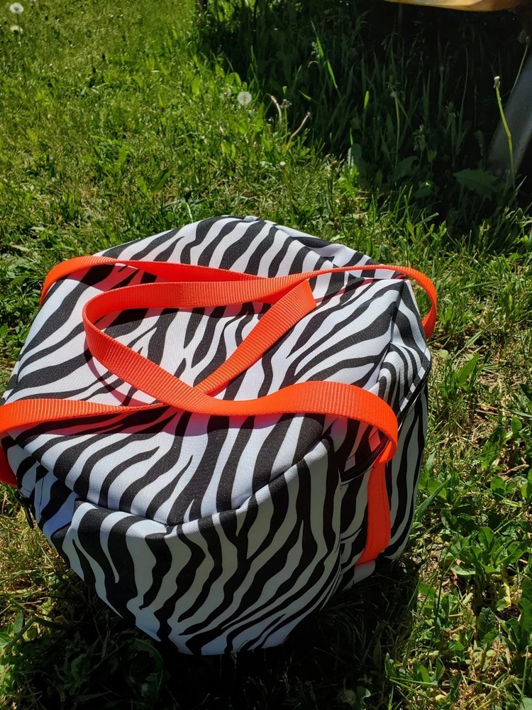Zebra print Dutch oven bags