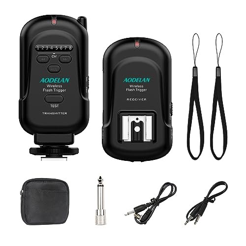 Wireless Flash Trigger Transmitter and Receiver Wireless Flash Trigger Set