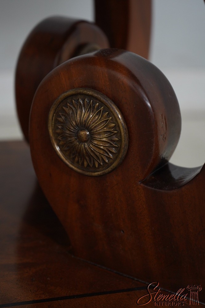 L65526: THEODORE ALEXANDER Attributed Drop Side Regency Mahogany Server