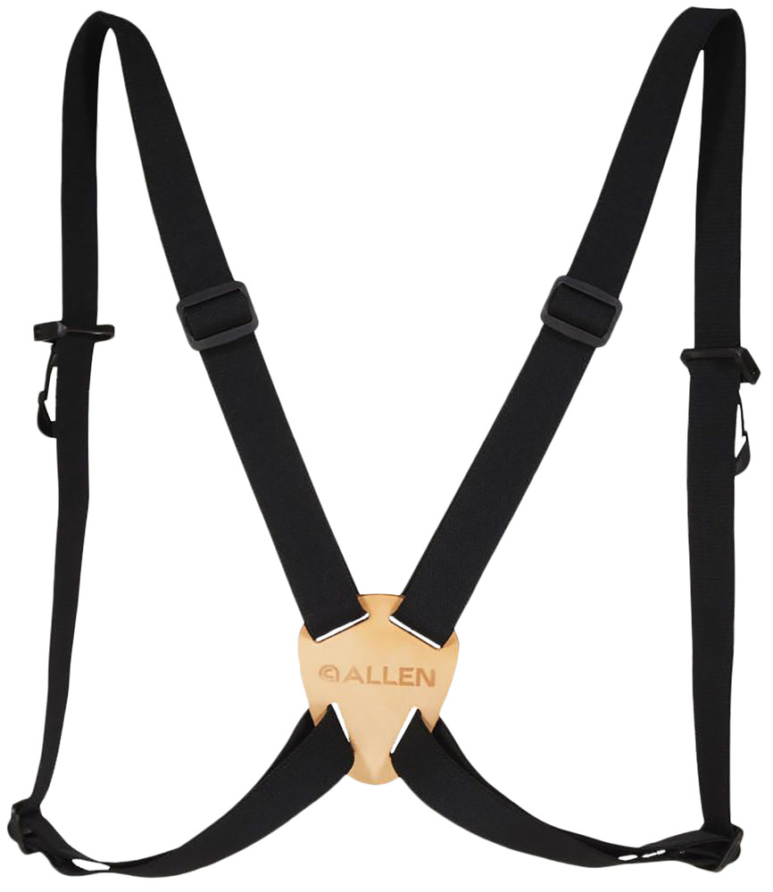 Allen Deluxe Adjustable Binocular Strap/Harness-Black-199
