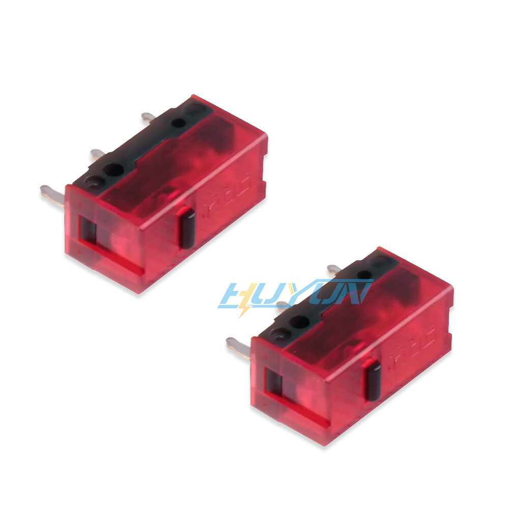 2X ROG BLACK&RED 7000W Micro Switch Microswitch for ASUS Harpe/Keris/Chakram