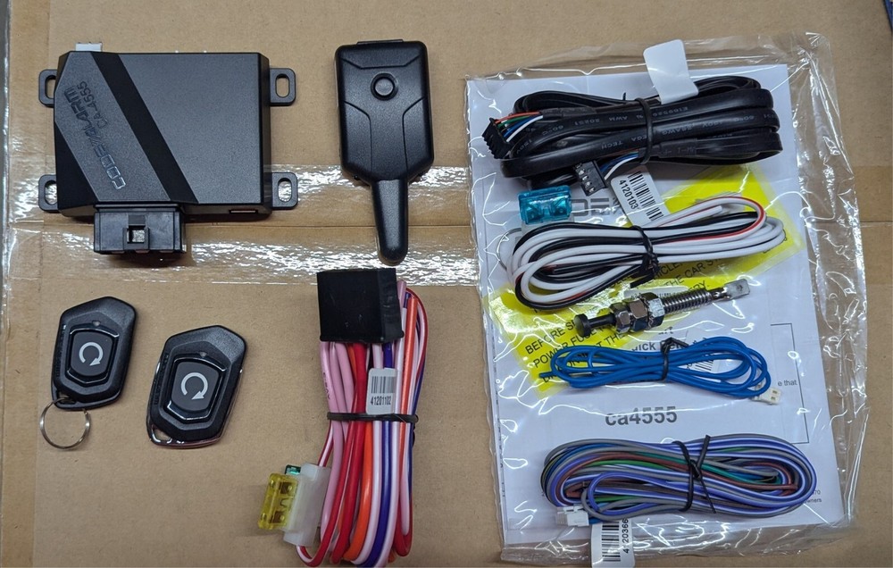 Code Alarm CA4555 Remote Car Starter 2-Way LED Confirming 1/4 Mile Range