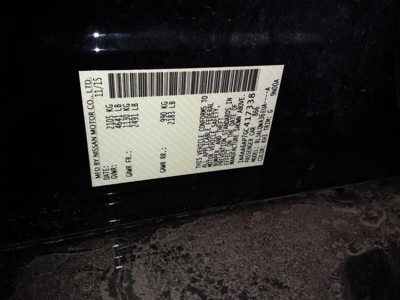 MAXIMA 2016 Owners Manual 836737