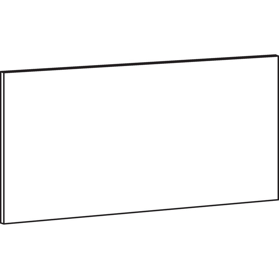 Lorell Stack-on Hutch Door Kit - 48" Width - Steel - Charcoal (llr-79178)