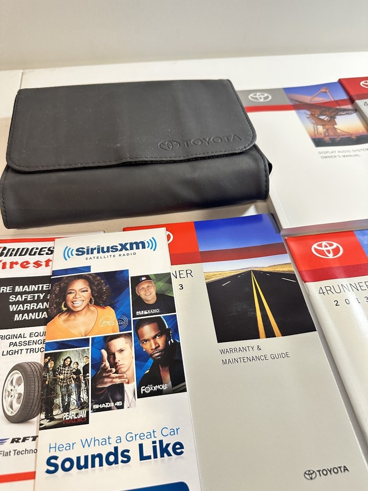 Toyota 4Runner 2013 Owner's Manuals Set