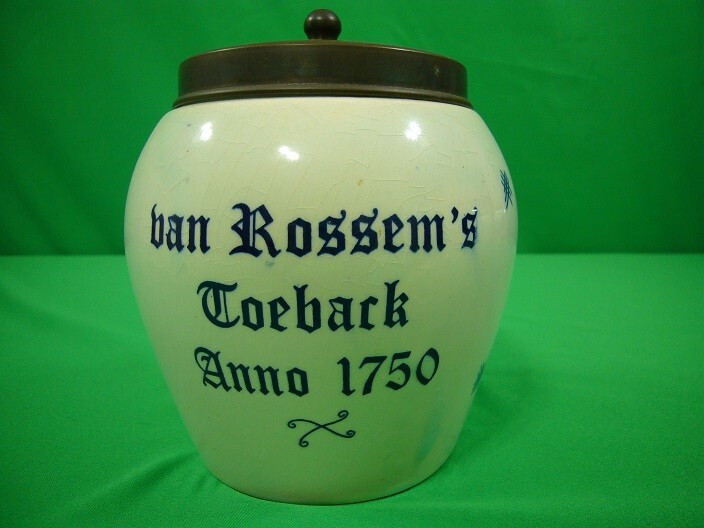 Vintage Delft Tobacco Jar