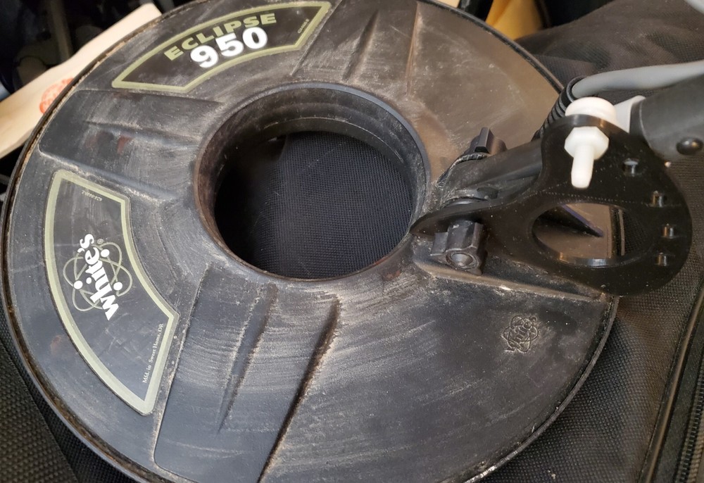 Metal Detector Coil Steadying Bracket & Hardware 