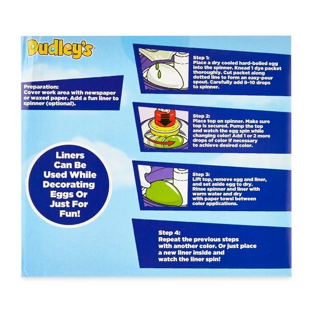 Dudley's Spin An Egg Eggceptional Easter Egg Decorating Kitt