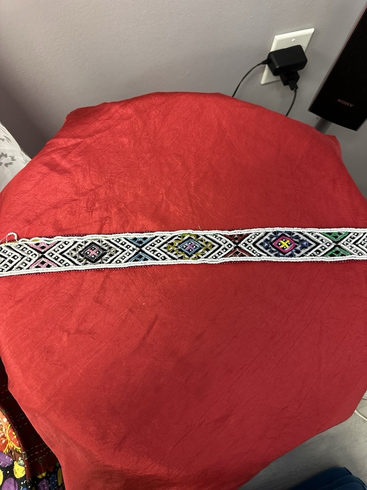 Authentic Peruvian Andean Hat Belt