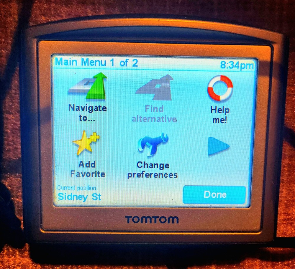 Tomtom GPS Navigation, Used, Works Well