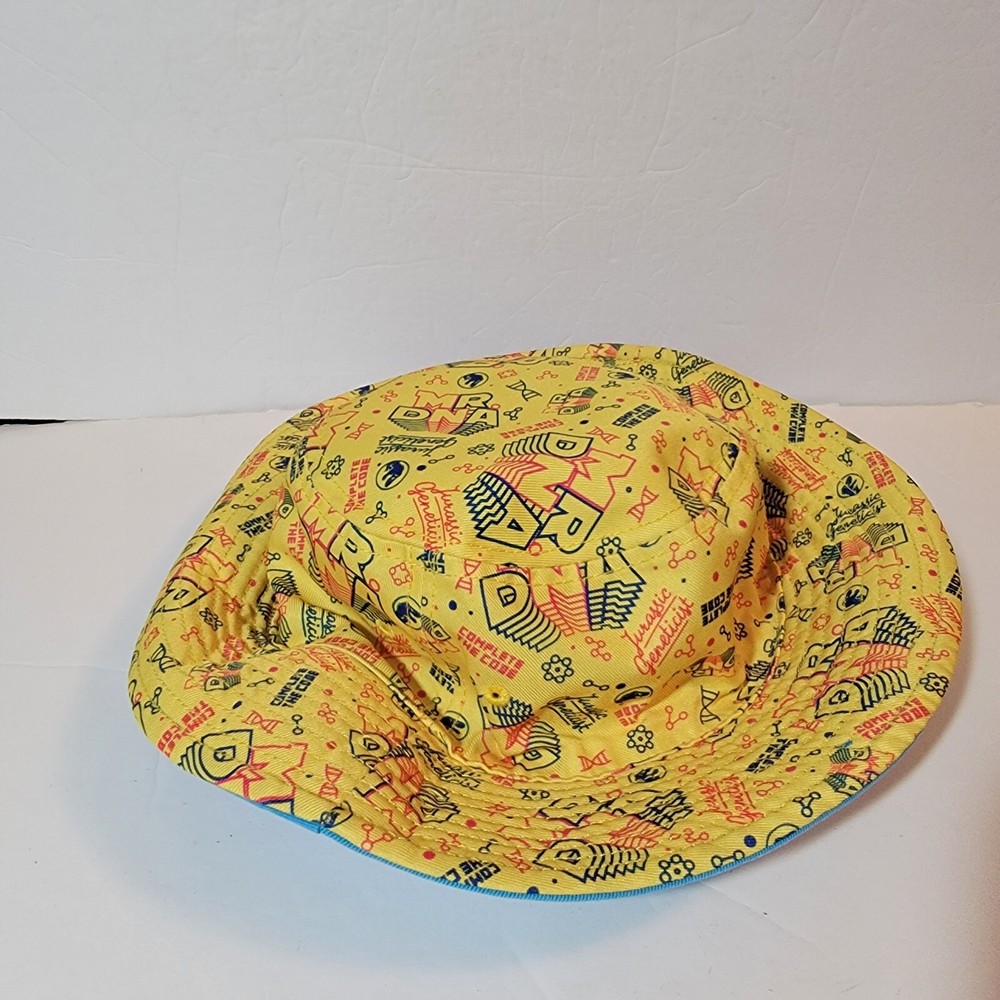 Jurassic Park 30th Anniversary Mr DNA Reversible Bucket Hat Universal Studios