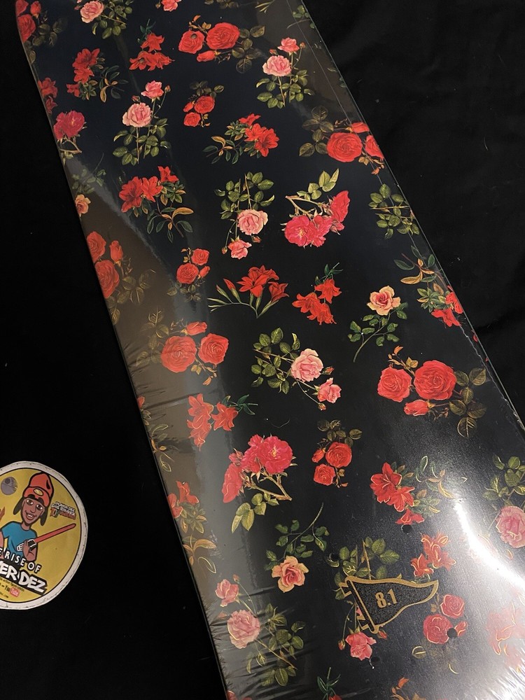 RARE Unreleased Roses Primitive Skateboard Deck Paul Rodriguez Pro Model