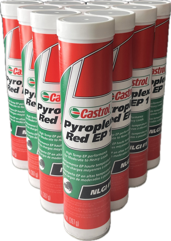 Castrol Pyroplex Red EP 1 NLGI#1 15832Fx10T