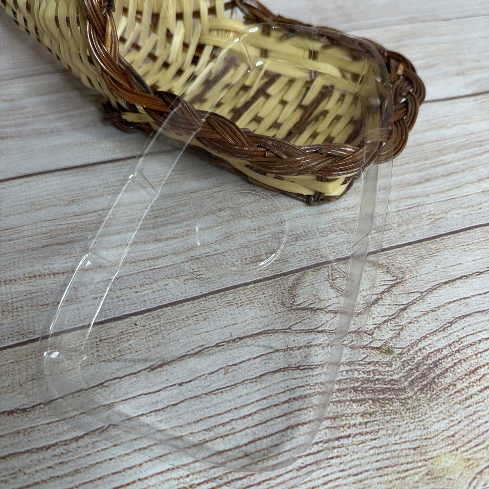 Cornucopia Horn of Plenty Rustic Woven Lined Wicker Basket Fall Thanksgiving