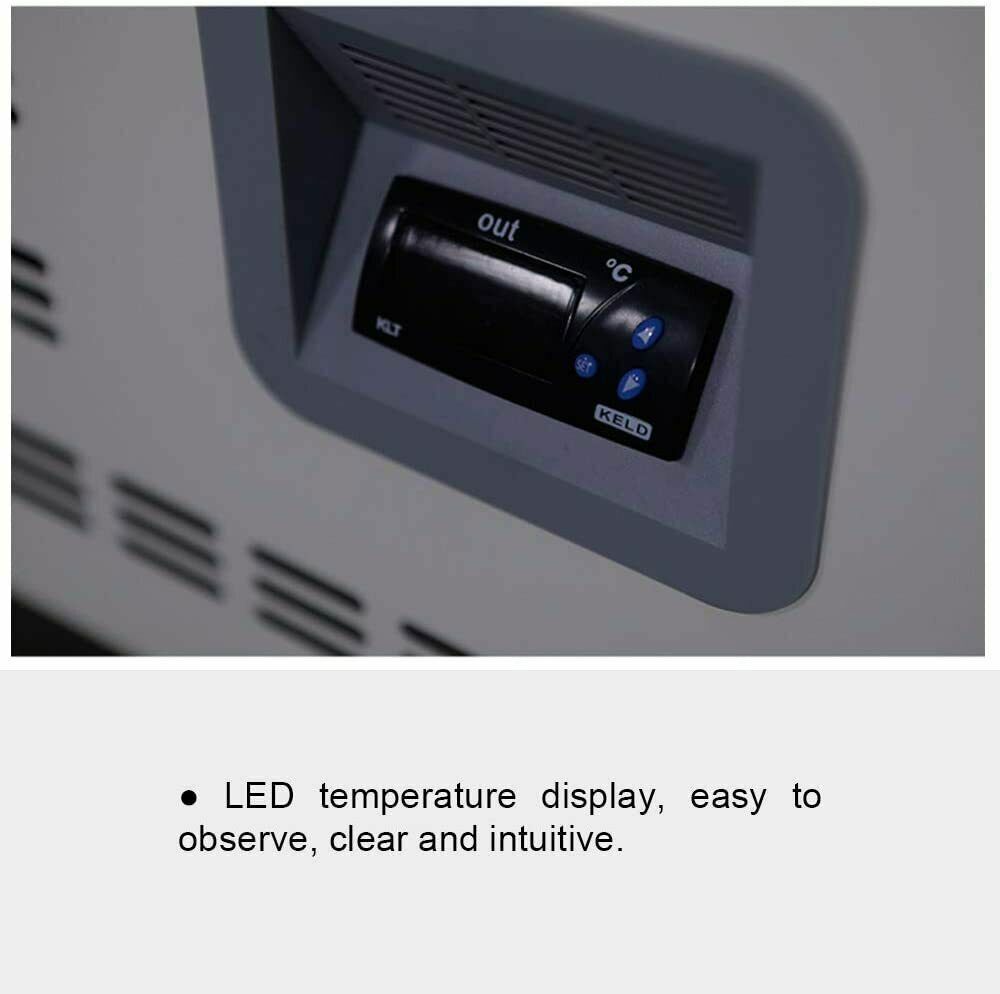 -86℃ 58L 2.4Cu Ft Ultra Low Temperature Freezer Deep Freezer for Samples Stored