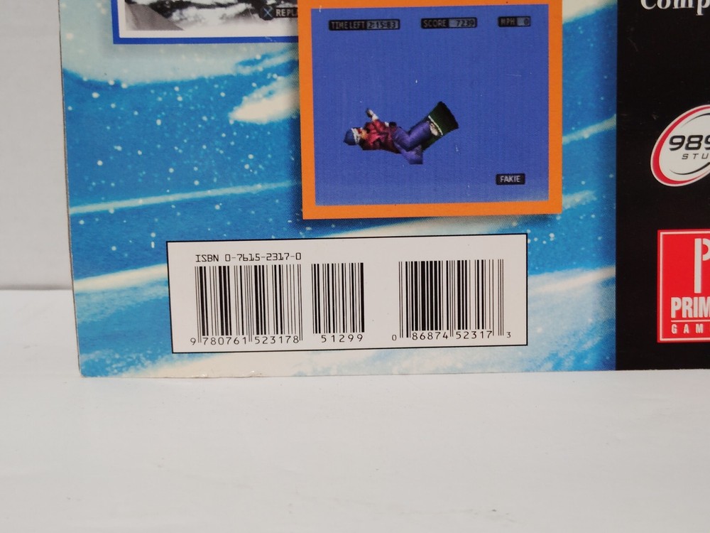 Prima Cool Boarders 4 Strategy Guide Tips & Tricks 989 Studios Jack Black