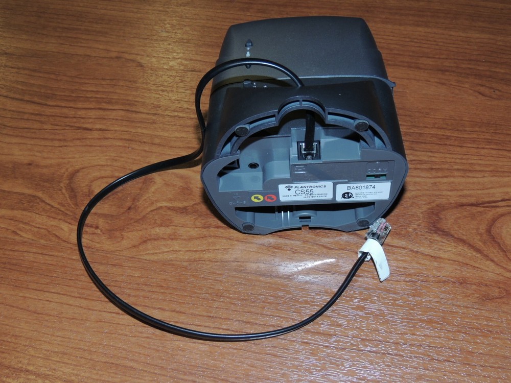 Genuine Main Base for Plantronics CS55 Headset System ✶✶ No AC Power Adapter✶✶