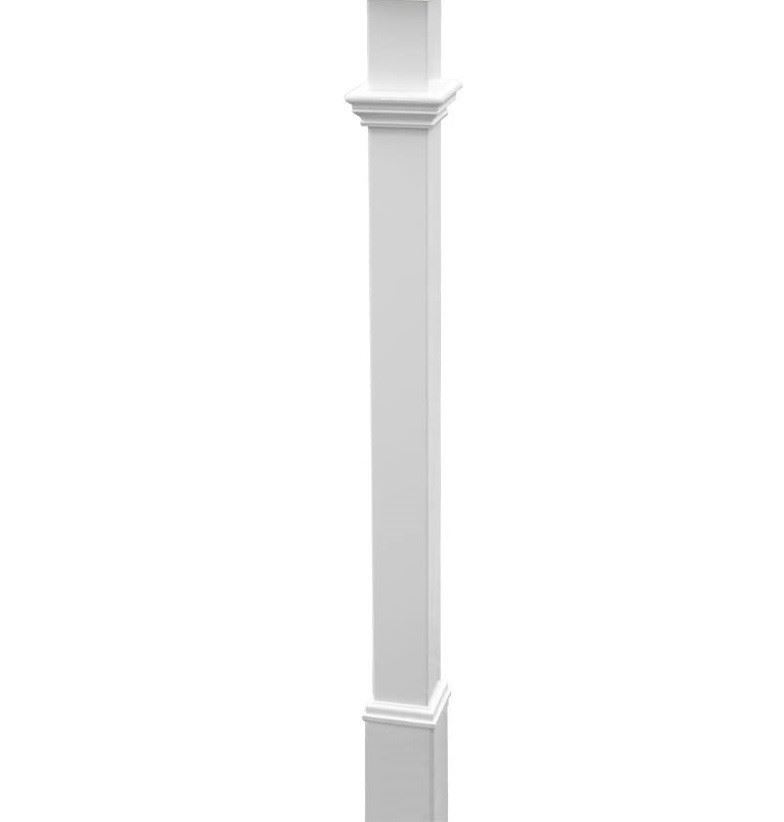 Wing & A Prayer Castle Bird House with White Mounting Post