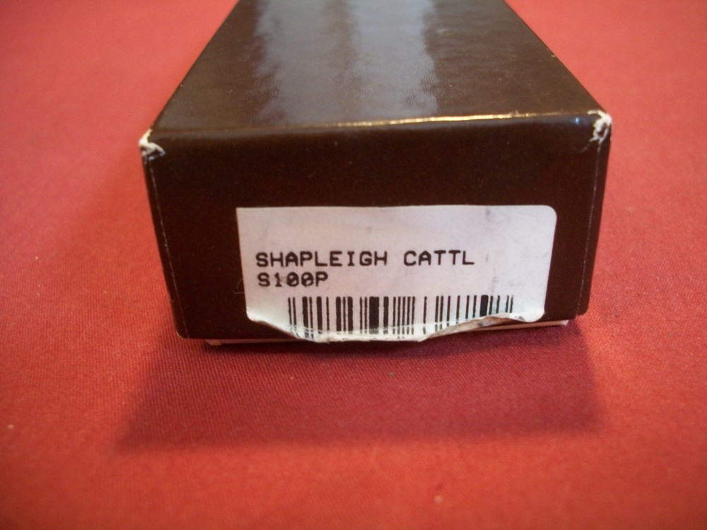 Shapleigh Hardware Pocket Knife Box w/ Foam Insert, EMPTY !