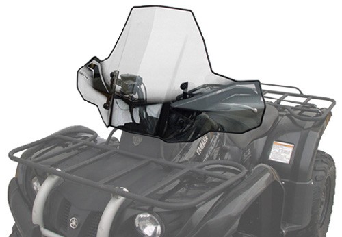 POWERMADD 24574 PROTEK Windshield No Headlight Cut-Out, Rapid Release Mount