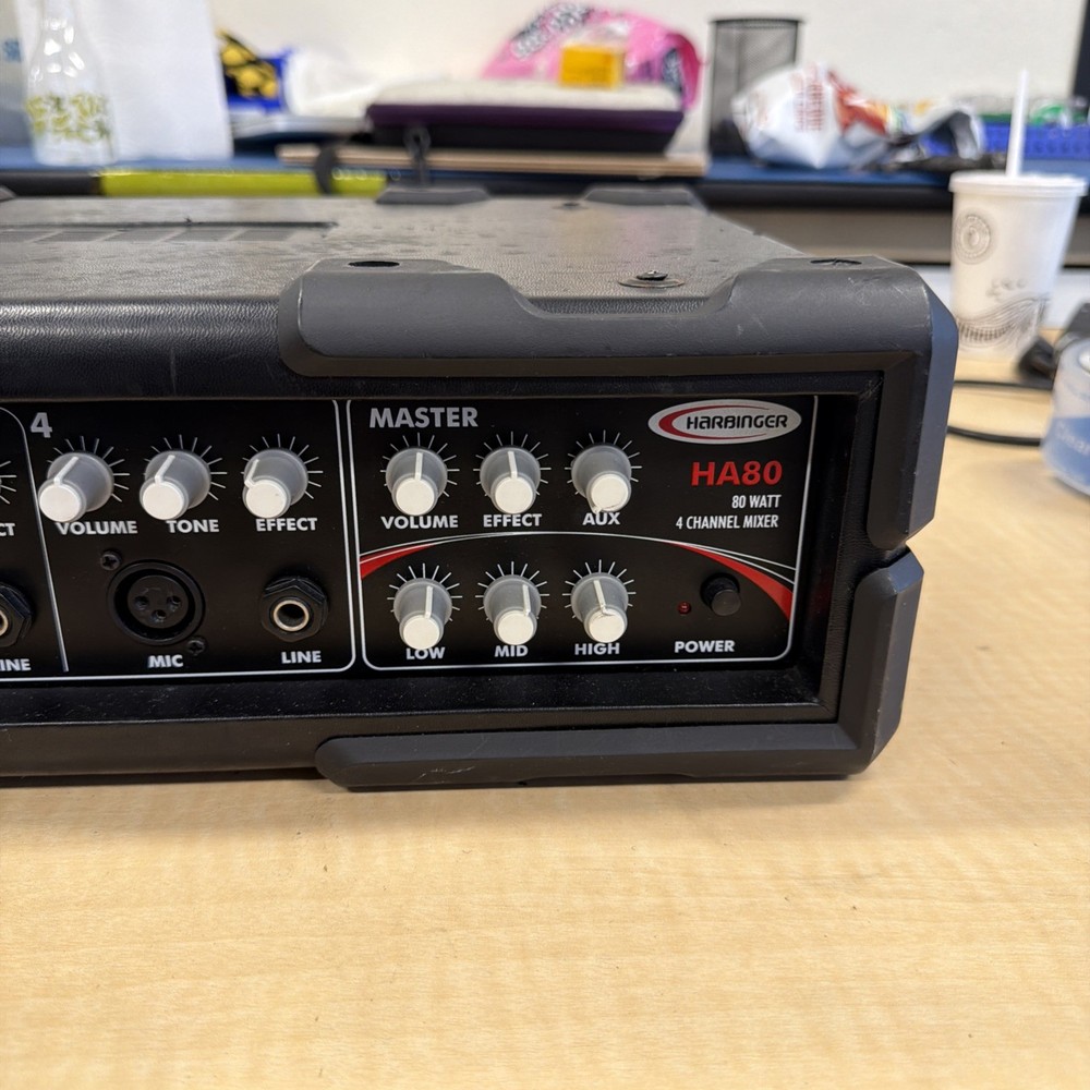 Harbinger HA80 Amplifier Untested