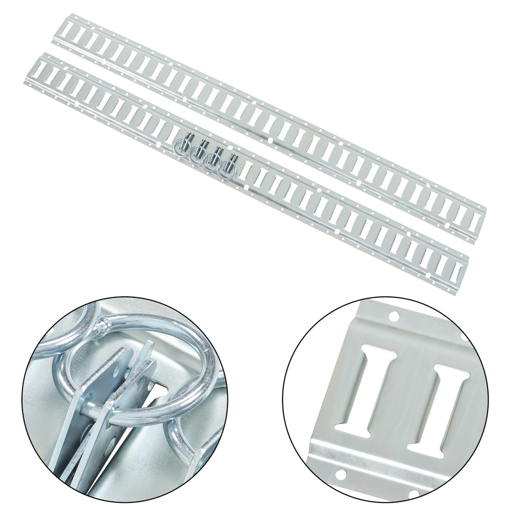 LABLT 5' E Track Tie Down Enclosed Trailer Secure Cargo Heavy Loads Galvanized