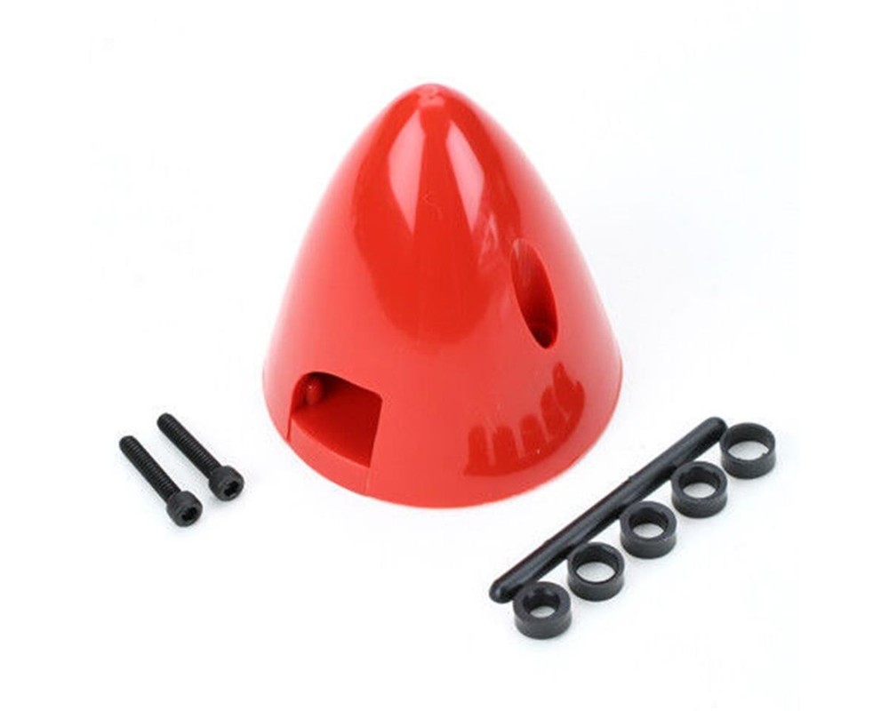 DuBro 4 Pin Spinner (Red) (2-1/2") [DUB286]