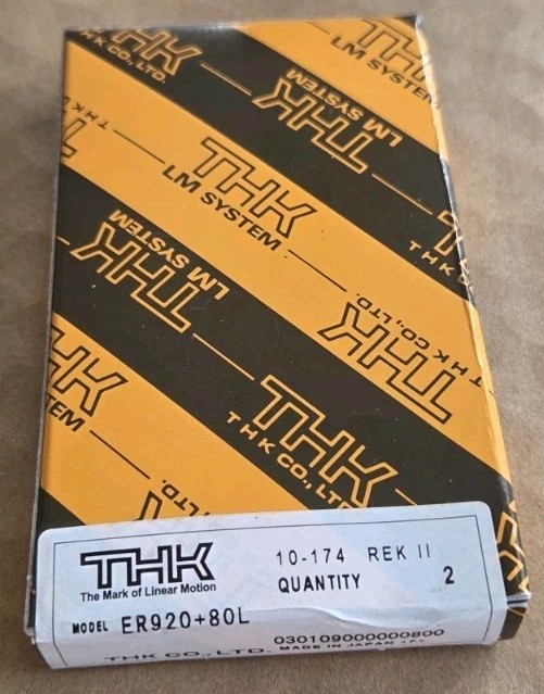 THK ER920+80L Precision Linear Slide Pack 2 Pack