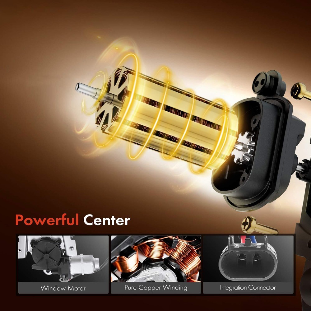 Power Window Regulator with Motor for Dodge Durango 2004-2006 Front Driver Side